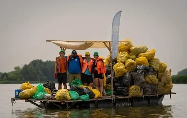 7,5 tonna hulladéktól mentesítették a folyót
